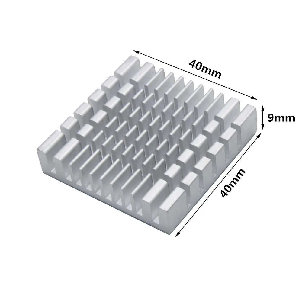 Aluminum Heatsink Radiator Heat sink Cooler for Electronic Chip Cooling With Thermal Conductive Tape