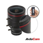Arducam High Quality Complete USB Camera Bundle, 12MP 1/2.3 Inch IMX477 Camera Module with 2.8-12mm Varifocal Lens C20280M12, Me