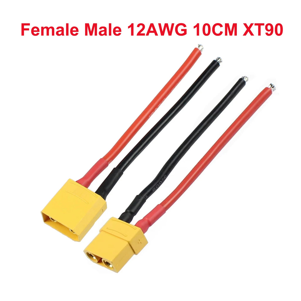 XT30 Connector Adapter Male/Female Plug 15CM 16AWG Silicone Wire Cable for RC FPV Quadcopter Racing Drone Parts