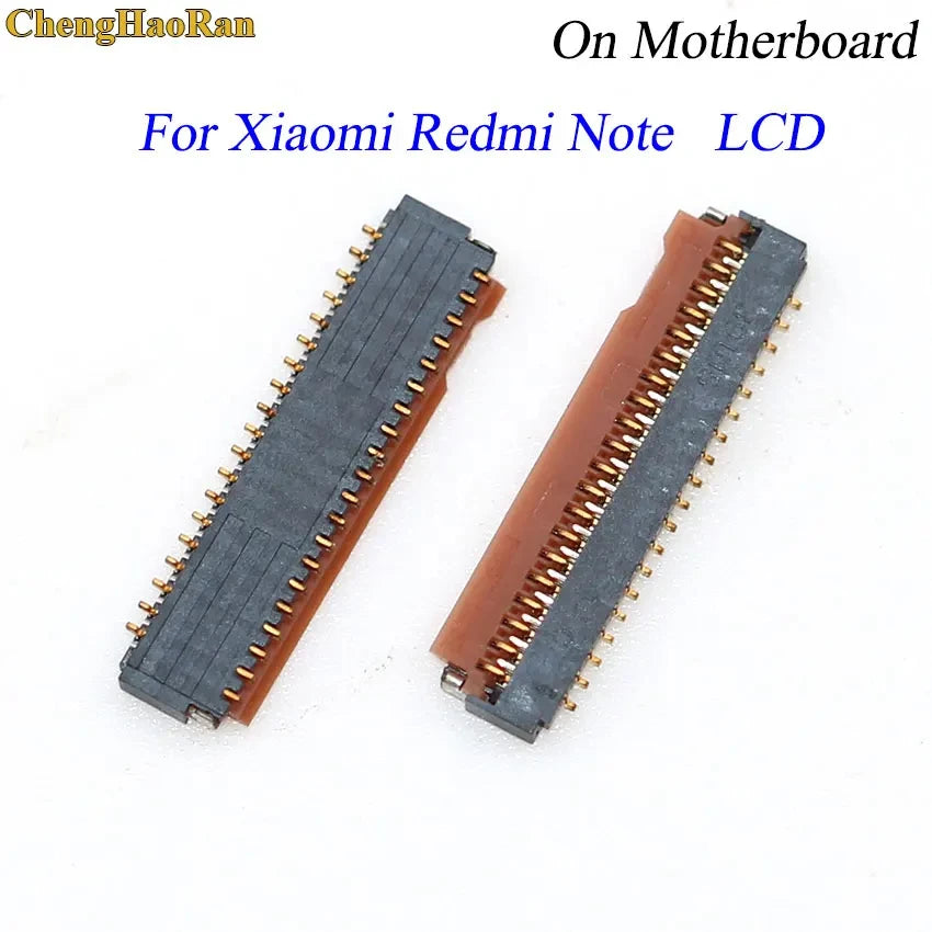 2pcs Touch & LCD Display Screen FPC Connector For Xiaomi Mi 4 Mi4 Mi2 Mi3 Max Note Redmi Note Logic On Motherboard Mainboard