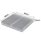 Extruded Aluminum Heatsink Radiator Heat Sink Cooler for Electronic LED Chip Cooling Heat Dissipation