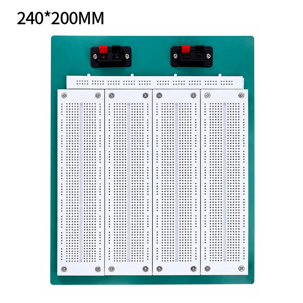MB102 Breadboard Power Supply Module + MB-102 830/400 Points Solderless Breadboard Kit with 65 Flexible Jumper Wires 3.3V/5V