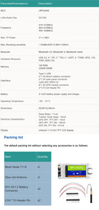 Heltec T114 V2 Meshtastic Tracker Nordic NRF52840 SX1262 GPS LoRaWAN LoRa Arduino Positioning 863-928 MHz Devboard Low Power BLE