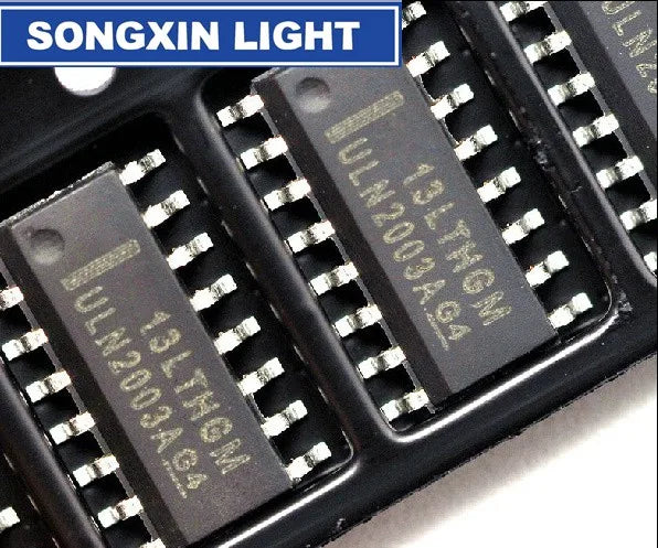 100PCS/LOT XIASONGXIN LIGHT  ULN2003ADR ULN2003A ULN2003 Transistor Arrays SMD SOP-16