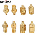 4 Piece SMA BNC UHF To SMA MCX MMCX BNC TNC UHF SO239 PL259 N F Type SMB RF Coaxial Coax Adapter Connector Combination