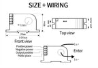 AC/DC Current Transmitter 0-600A Current Transmitter 4-20ma 0-10V RS485 22mm DC Current Transmitter AC Current Sensor Transducer