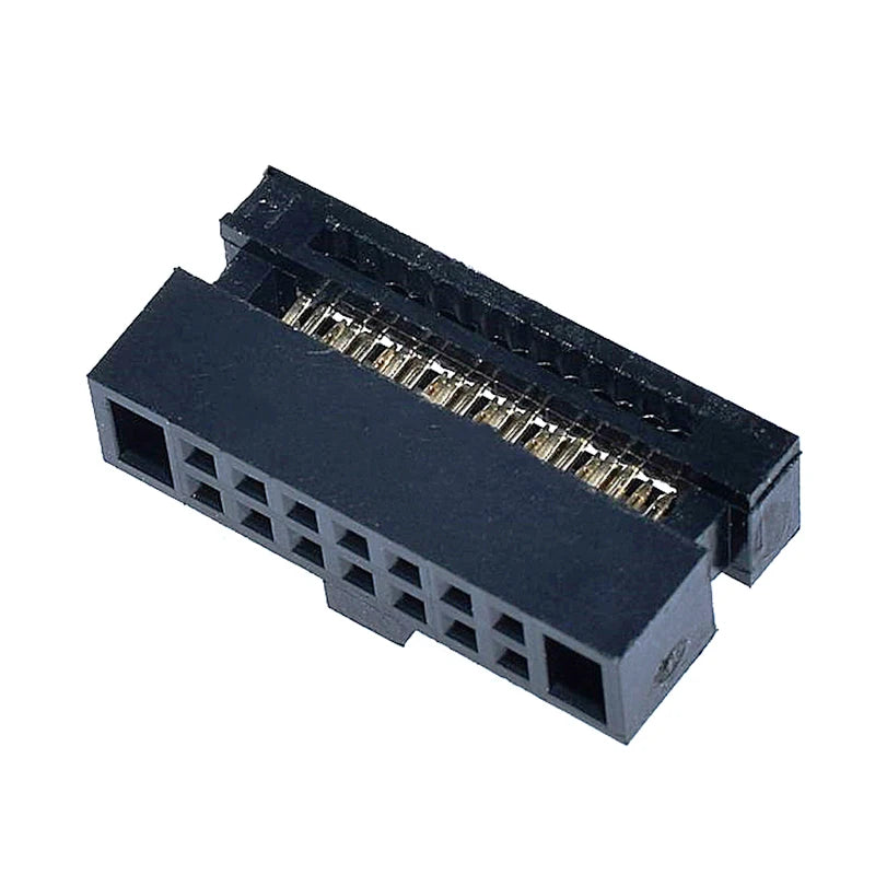 10Pcs/Lot 1.27mm Pitch IDC 6P 8P 10P 12P 14P 16P 20P 24P 26P 30P 34P 40P 50Pin FC Female Header Socket Cable Connector