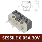 20PCS 3Pins 1A 125V Mini Micro Limit Switch Terminals SPDT Roller Arc Lever Snap Action Push Micro Mouse Switches C NO NC PCB