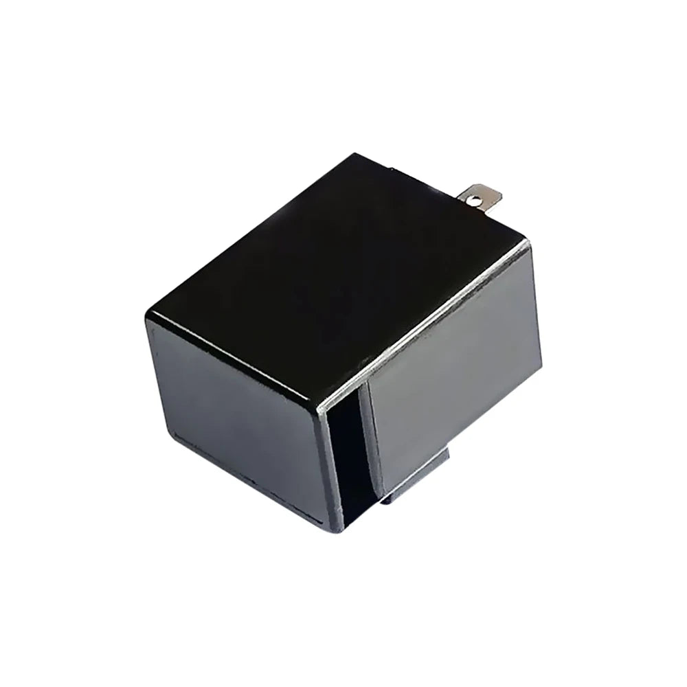 DC 6-12V LED Motorcycle Flasher Buzzer 2 Pin Adjustable Flasher Relay Turn Signal Indicator For Honda Kawasaki Yamaha Etc