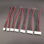 5Pcs JST XH 1S 2S 3S 4S 5S 6S 7S Lipo Battery Balance Charger Cable IMAX B6 Connector Plug 22AWG Silicone Wire 10cm 20cm