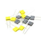 20pcs Polypropylene Safety Plastic Film 100V 1nF ~ 470nF 100nf 220nf 10nf 47nf 22nf 1nf 0.47uf 0.1uf 330nf Correction capacitor