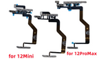 Power Flex Cable for iPhone 14 Plus 15 13 Pro Max 11 12 Volume Flex Ribbon Tape Side Button Distance Ambient Fix Parts