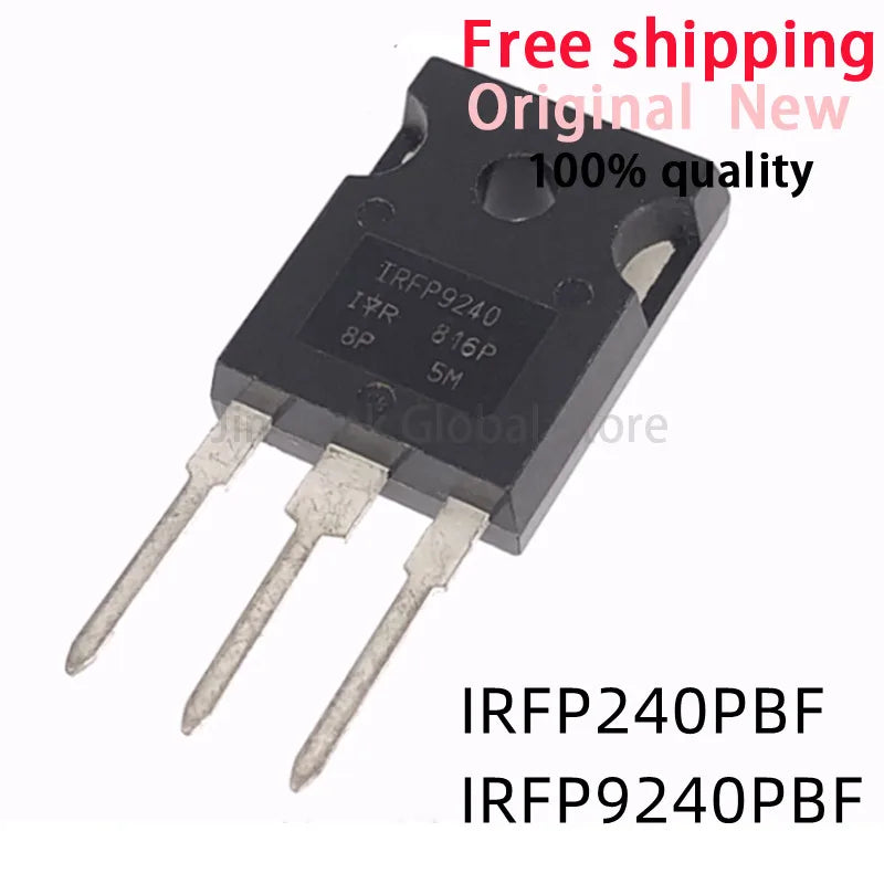 10PCS/LOT New Imported Original IRFP240 IRFP240PBF 200V 20A N-CH IRFP9240 IRFP9240PBF 200V 12A P-CH TO-247 Transistor MOSFET