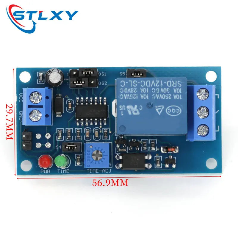 High Quality Delay Relay Delay Turn On / Delay Turn Off Switch Module with Timer DC 12V 5V