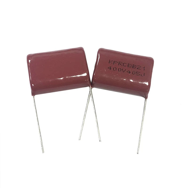 10pcs CBB Polypropylene Film Capacitor 400v405J 405J400v 400v 4uF P25mm