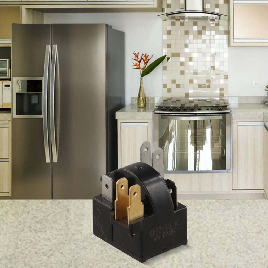 6Pin QP2-15H Starter Relay for Refrigerator with Overload Protection Designed to Safeguard Compressor from Damage