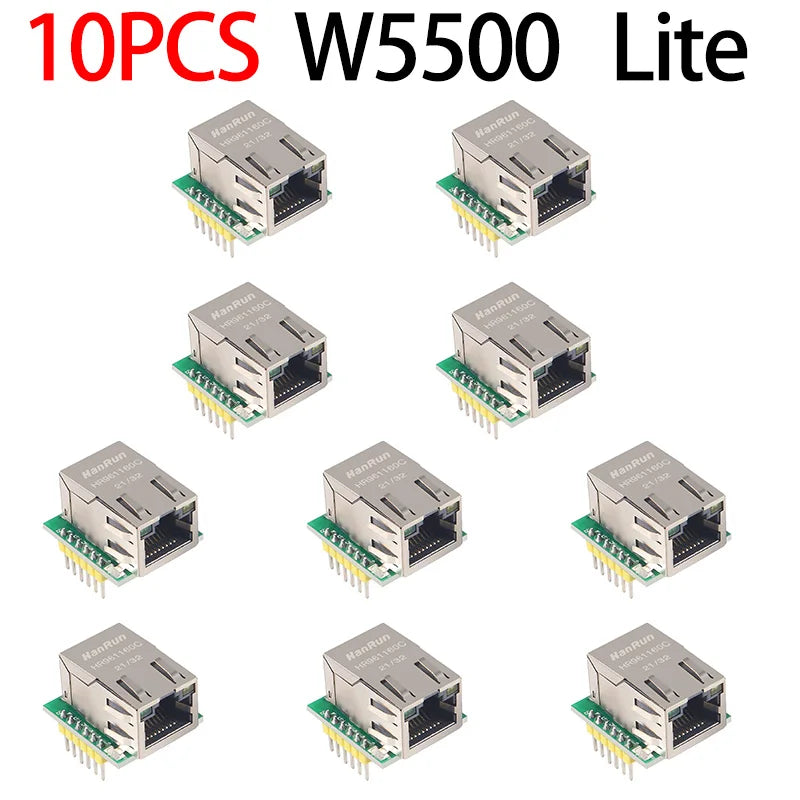W5500 Ethernet network module hardware TCP / IP 51 / STM32 microcontroller program over W5100