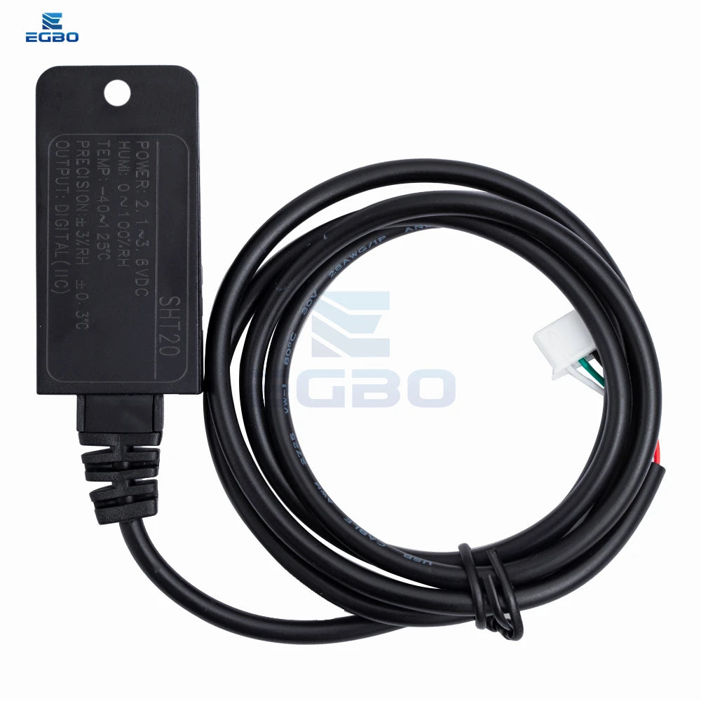 SHT20 digital temperature and humidity sensor module I2C communication temperature and humidity probe sensor with wire and case