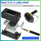 Heltec WiFi LoRa 32 V3 Development Board with Plastic Case ESP32 S3 SX1262 Meshtastic LoRaWAN Compatible OLED Display