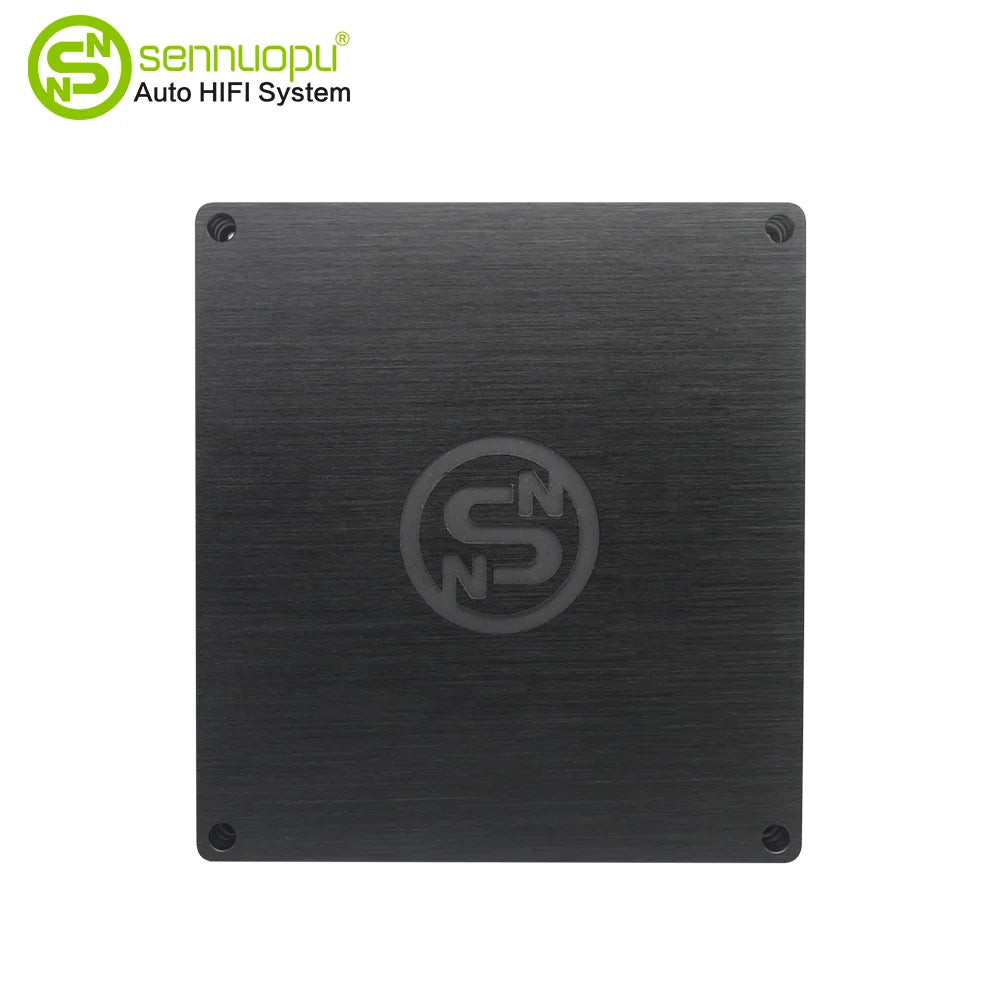 Sennuopu HIFI-K10 8-Channel Car Amplifier Integrated 10-Channel DSP Processor, HIFI Car Audio Sound Tuning Amplifier