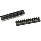20pcs 2.0mm Pitch Straight Short Plastic Height2.0/4.3/6.35mm Dual Row Dip 2X3/5/7/9/10-40P PCB Socket Gold Female Pin Header