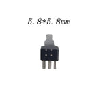 10PCS/LOT 5.8x5.8 7x7 8x8 8.5x8.5mm Self Locking / UNlock Push Tactile Power Micro Switch 6 Pin Button Switches