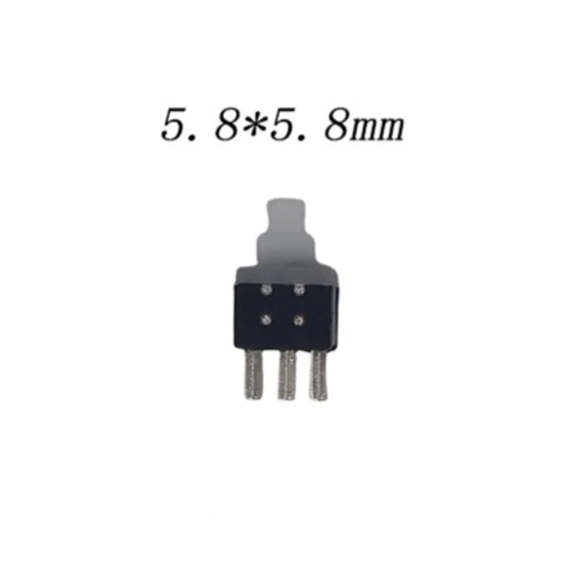 10PCS/LOT 5.8x5.8 7x7 8x8 8.5x8.5mm Self Locking / UNlock Push Tactile Power Micro Switch 6 Pin Button Switches