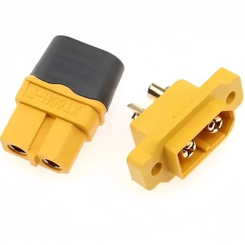 XT60 Model Aircraft Power Battery Plug XT60E-M / XT60E-F / XT60H-F Can Be Fixed With Nut Extension Cord
