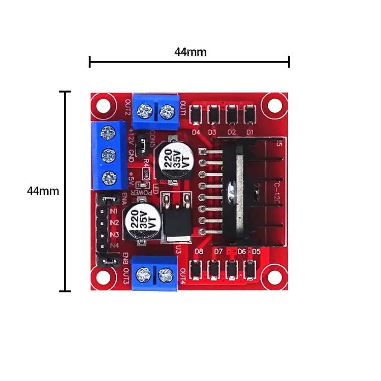 L298N Driver Board Module L298 Stepper Motor Smart Car Robot Breadboard Peltier High Power