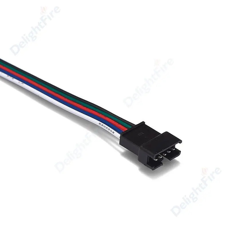 SM JST Connector Cable 22 20AWG Male Female 2/3/4/5/6Pin 12V LED Connectors For Pixel WS2812B RGB LED Strip Light Lamp Driver