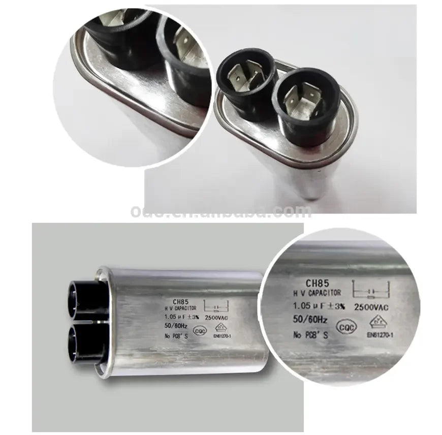High Voltage HV CAPACITOR 2100VAC Microwave Oven Replacement 1.00uF 2100V Parts