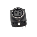 5/10Pcs DIN 3P/4P Horizontal Socket S Terminal MPC Power PS2 Full Plastic Connector 3/4 Core Adapter for Electronics