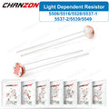 20 Pieces Photoresistor Ldr Cds Arduino Photo Resistor 5516 5528 5506 5539 5549 5537 5mm Light Dependent Photocell Resistors