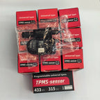 10Pcs Universal TPMS Tire Pressure Programmable Sensor  For Tool TS408 TS508 ITS600 315MHZ+433Mhz 2 In 1 Sensor
