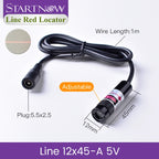 Line Red Locator 635nm Infrared Adjustable Laser Module Locator Red Laser Line Positioning For Woodworking Stone Cutting Machine