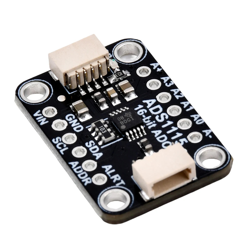 ADS1115 16 Bit I2C Module Precision ADC 4 Channel Development Board Pro Gain Amplifier 2.0V to 5.5V for Arduino Raspberry Pie