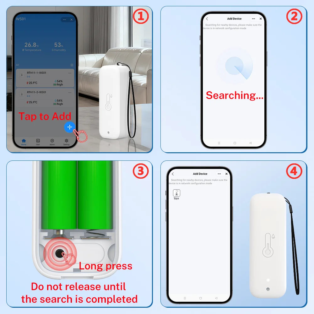 Tuya WiFi Weather Station RF433 IP65 Waterproof Outdoor Temperature Humidity Sensor Thermometer Hygrometer 2-9 Sub Devices