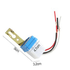 1 PC Automatic Auto On Off Photocell Street Light Switch DC AC 12V 24V 110V 220V 50-60Hz 10A Photo Control Switch Sensor Switch