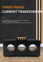 Three-Phase Current Transformer CT Accuracy 0.5 Aperture 35mm 100/150/200/250/300/400/500 Ratio 5A