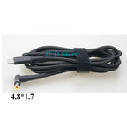 1PCS 100W 5A PD to DC 5.5*2.1 5.5*2.5 7.4*5.0 4.5*3.0 Decoy Trigger Adapter Cable TYPE-C PD Decoy Line Charging Notebook Charger