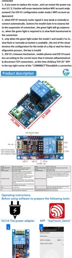 ESP8266 ESP-01 5V 1 Channel 2 Way WiFi Relay Module Things Smart Home Remote Control Switch ESP01 WIFI Wireless Module Phone APP