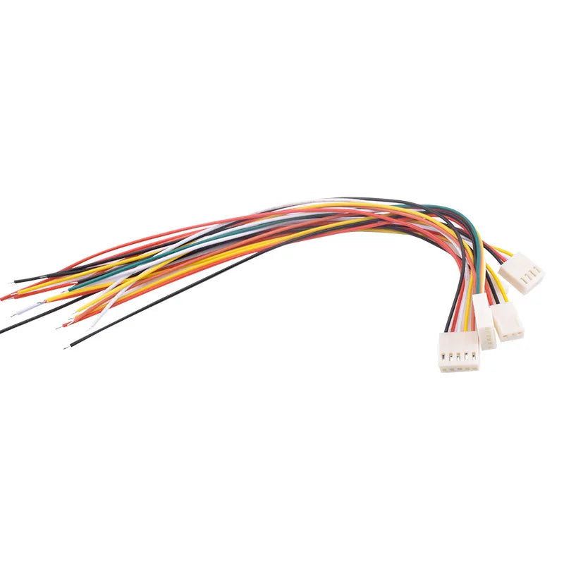 5/10PCS KF2510 Single End Connector Cable 2.54mm 20cm 26AWG 2/3/4/5/6/7/8/9/10P 2510 Pre-crimped Wire Connectors