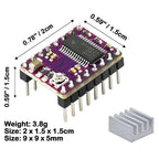 A4988 DRV8825 3D Printer Parts StepStick Stepper Motor Driver Module with Heat Sink Carrier Reprap RAMPS 1.4 Compatible Arduino