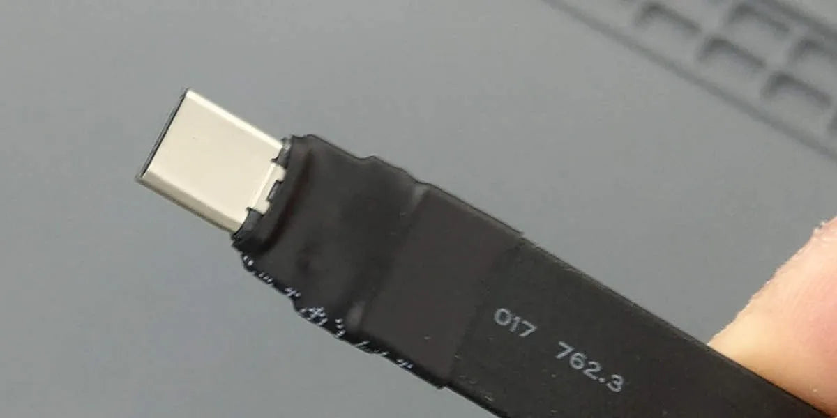 ADT-Link USB 3.2 Type-C to USB-C FFC USB C FPV Flat Slim Thin Ribbon FPC Cable Gen2x2 20Gbps 90°Adapter for Data Sync&Charging