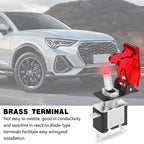 1pc 12V 20A Toggle Switch LED Switch Car Auto Cover LED Light With Protective Cover SPST Toggle Rocker Switch Control On/Off