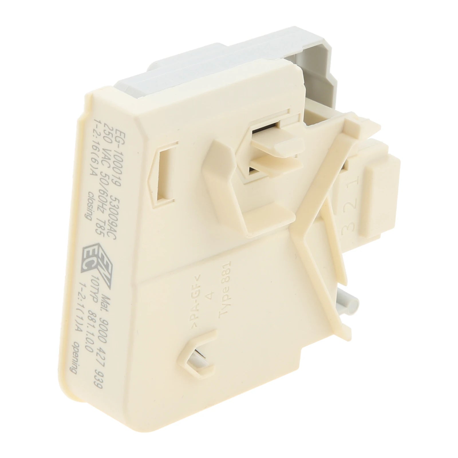 1Pc Plastic Washer Switch Door Lock WS10M368TI/WM10S36 For Siemens Drum Washing Machine Door Switch Accessories Replacement