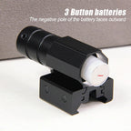 Mini Laser Pointer Red Dot Laser Sight with 635-655nm Adjustable 11mm/20mm Rail Mount Toy Gun Pistol Laser Sight
