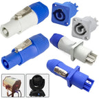 20A Powercon Connector 250V Blue White NAC3FCA NAC3FCB AC Male Plug 3 PIN Socket Stage Light LED Power Cable Plug