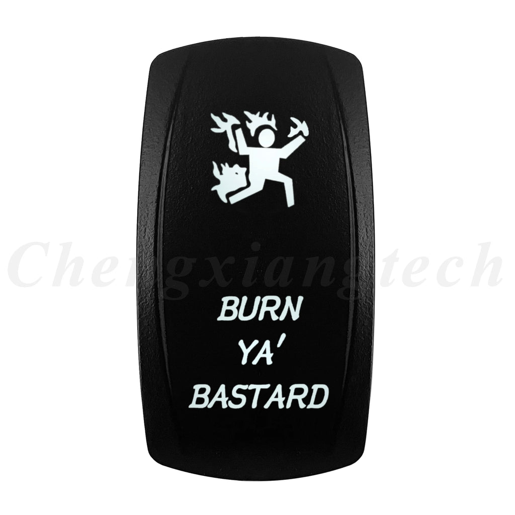 Marine 12V 24V White Led On Off Rocker Switch 5Pin SPST Momentary Switch DPDT ON OFF ON 3-Way for Car Boat Carling 4X4 Narva