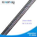 20PCS 1W 3.3V-47V 7.5V 8.2V 9.1V 12V 15V 16V 22V 24V 30V 33V 39V 43V Diode LL41 SMD Zener Diode ZM4735A-ZM4756A ZM47 series